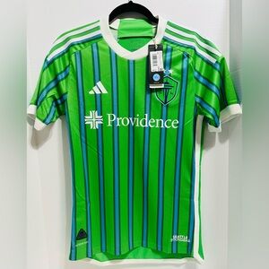 NWT Adidas Seattle Sounders FC 24/25 Home Soccer Jersey MLS HZ6188 Men’s XS